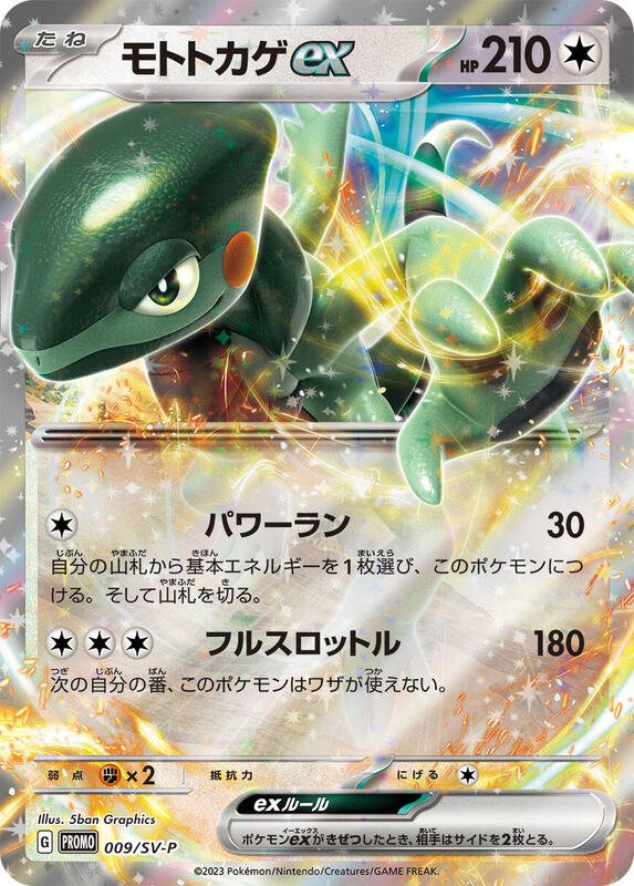 Cyclizar ex - 009/SV-P Japanese card