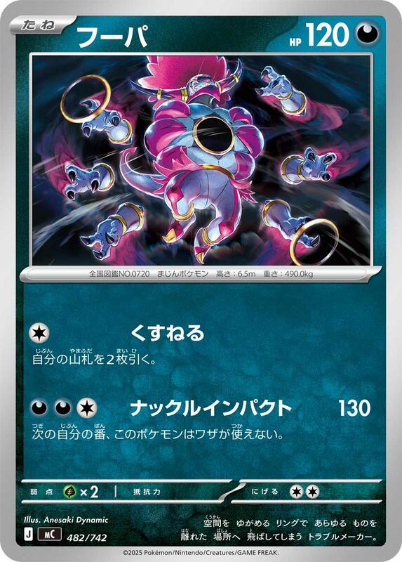 Hoopa Japanese card
