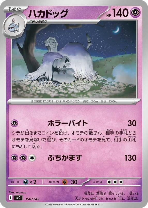 Houndstone Japanese card
