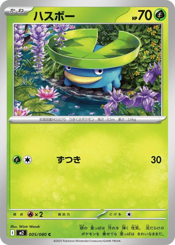 Lotad Japanese card