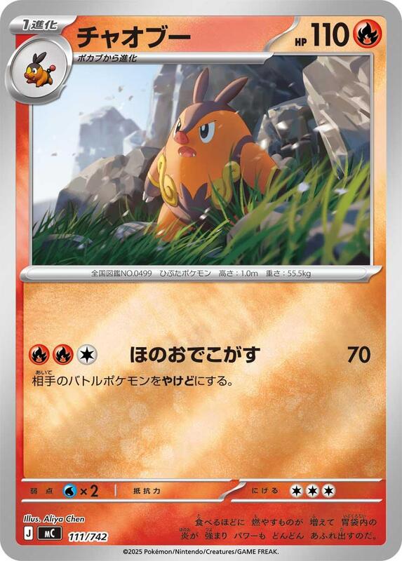 Pignite Japanese card