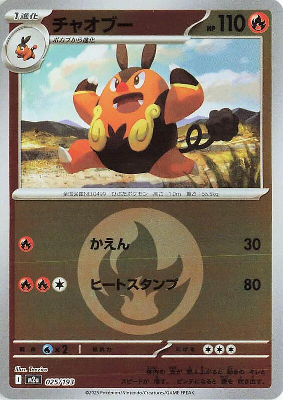 Pignite (Energy Symbol Pattern) Japanese card