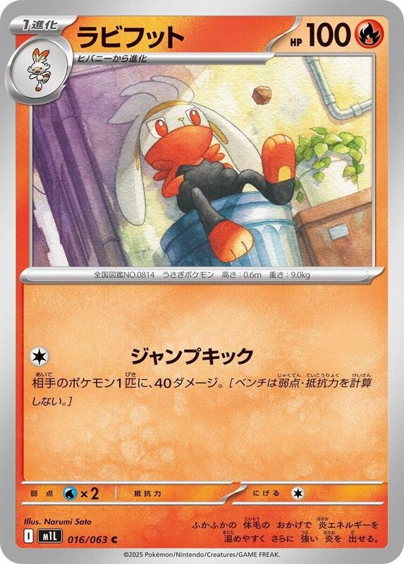 Raboot Japanese card