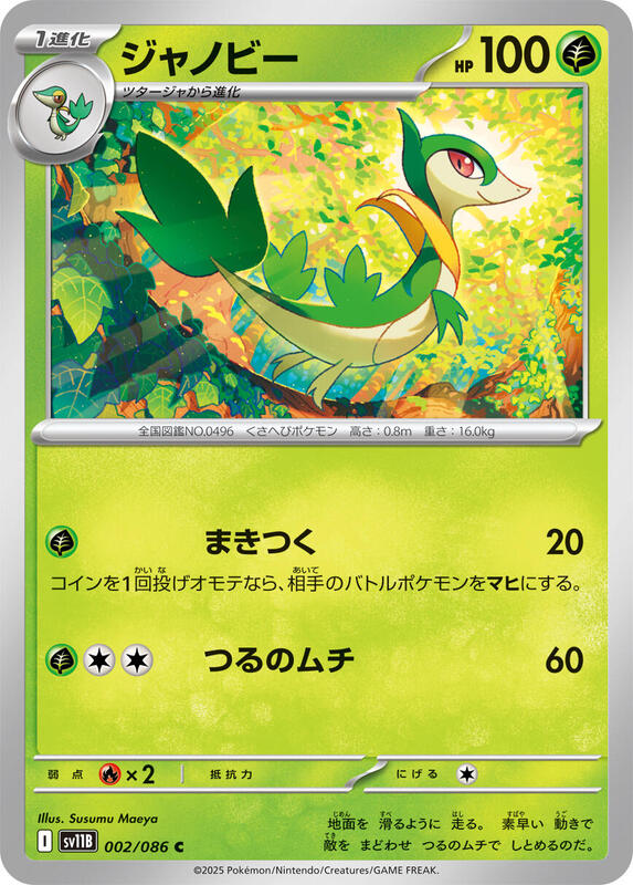 Servine Japanese card