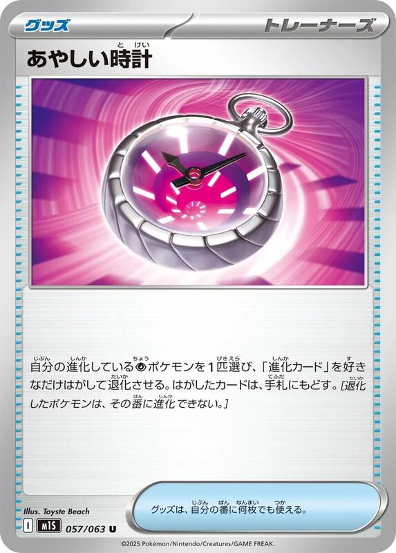 Suspicious Watch Japanese card