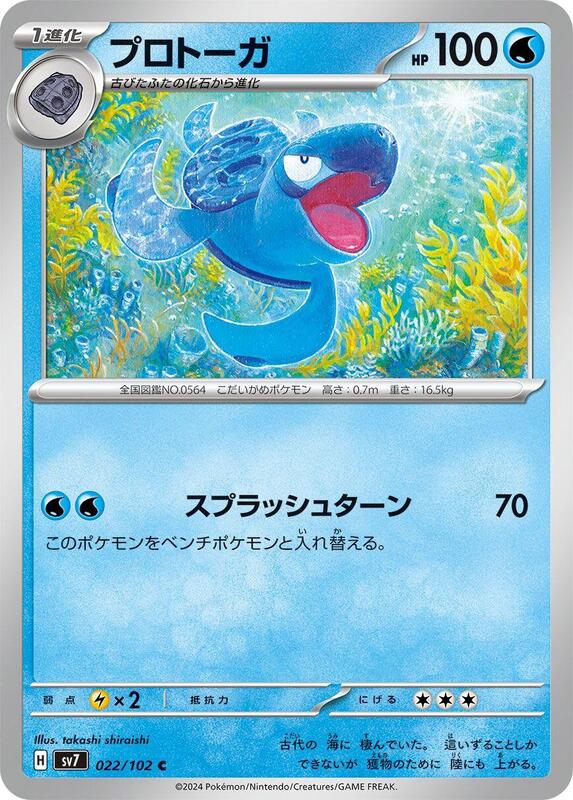 Tirtouga Japanese card